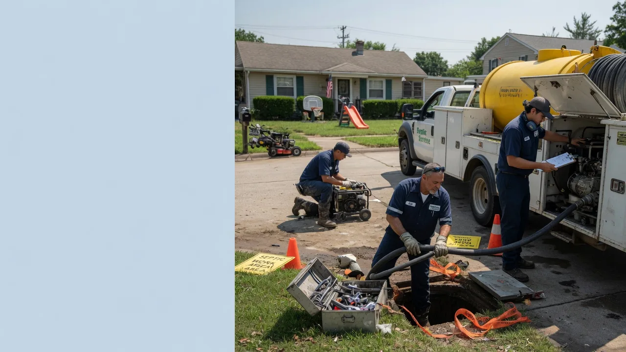 Septic Tank Pumping in Succasunna, NJ near me